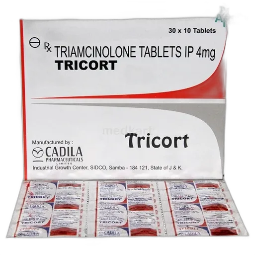 tricort 4mg tablet 10's